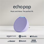 Echo Pop  Full Sound Wi-Fi And Bluetooth Smart Speaker With Alexa LAVENDER BLOOM