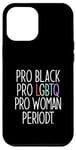 Coque pour iPhone 12 Pro Max PRO BLACK PRO LGBTQ PRO FEMME PERIODT