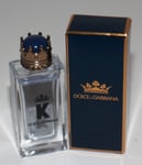 Dolce & Gabbana K 7.5ml Eau de Toilette Miniature **Boxed**
