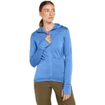 Icebreaker Merino Blend 200 Realfleece Descender LS Zip Hoodie Dame