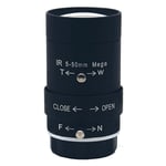 5-50mm Lens 3MP F1.6 1/3" CS Mount for CCTV Camera Video Manual Zoom Varifocal