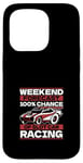 Coque pour iPhone 15 Pro 100 % de chances de participer à une course de voitures à sous, voiture télécommandée, mini-voiture