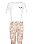 ONLY Onlliga X-Mas Nightwear Set Vit