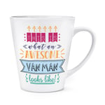 This Is What An Awesome Van Man Looks Like 12oz Latte Mug Cup Funny Best