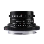 Laowa 15mm f5 Cookie Lens for Canon RF - Black