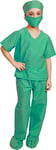 Dress Up America Costumes De Docteur Pour Enfants - Costume De Docteur Et D'infirmière Vert Pour Enfants - Costume De Jeu De Rôle Pour Enfants