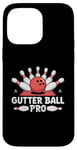 Coque pour iPhone 14 Pro Max Gutter Ball Pro Bowling Tenpin