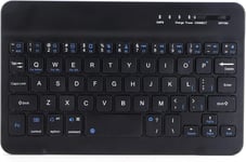 Clavier Bluetooth, Mini Clavier sans Fil Portable Ultra-Fin de 7 Pouces à 59 Touches pour Windows, Ordinateur, Bureau, PC, Ordinateur Portable - Noir