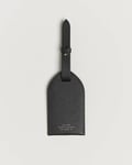 Smythson Panama Luggage Tag Black