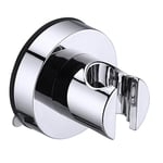 Pommeau de douche mural sans poinçon,support de pommeau de douche,ventouse de bain réglable,accessoires ménagers T1,1 PC - Type silver