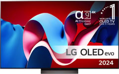 LG 65" OLED65C4 evo 4K Smart TV