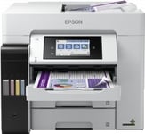 Epson EcoTank L6580 - allt-i-ett utskriftsenhet - skriv ut, skanna, kopiera, faxa 4800 x 2400 DPI A4 25ppm Wi-Fi AirPrint