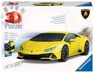 Ravensburger 3d Puzzle: Lamborghini Huracan (yellow) (108pcs) (11562)