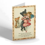 VALENTINES DAY CARD - Vintage Design - Can You Guess the One I Love Better (a)