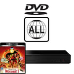 Panasonic Blu-ray Player DP-UB159 MultiRegion for DVD 4K & Incredibles 2 UHD