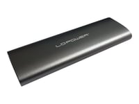 Lc Power Lc-M2-C-Multi-2 - Förvaringslåda - M.2 - M.2 Card (Pcie Nvme & Sata) - Usb 3.2 (Gen 2) - Antracit