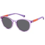 Lunettes de soleil enfant Polaroid  PLD 8059/S Lunettes de soleil, Lilas/Gris, 45 mm