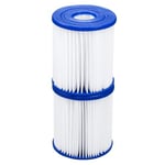 Bestway Type I Filter Cartridge for Bestway Swimming Pool, Pool Cleaning Filter, Easy Installation