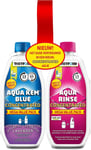 Thetford Toilet Chemicals Duo Aqua Kem Blue & Toilet Fluid Caravan Motorhome