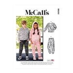 McCall's 8250 - Joggedress til barn STRL: 3-8