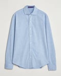 Ralph Lauren Purple Label Cotton Piquet Shirt Light Blue