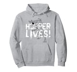 Stranger Things Hopper Lives Demogorgon Pullover Hoodie