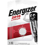 Pile bouton CR 2016 lithium Energizer 90 mAh 3 V 1 pc(s)