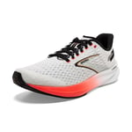 BROOKS Femme Hyperion Sneaker, Blue/Fiery/Coral Orange, 40.5 EU