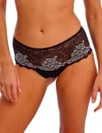 Wacoal Lace Perfection Short Brief Semi Sheer Luxury Lace Briefs 135006 Black