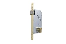 Tesa Assa Abloy 13758RHL Serrure de porte en bois avec cylindre laiton entrée 50 mm/front rond 137