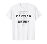 Star Wars: Andor Cassian Andor Rebel Spy Text Logo T-Shirt