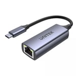 UNITEK USB-C to Gigabit Ethernet Adapter. Data Transfer Rate up to 5Gbps, 100W Power Delivery. Supports IPv4/IPv6, COE, Wake On LAN, Full &amp; Half-duplex, Automatic Flip and Flow Control. Bus Powered.