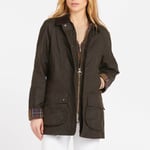 Barbour Beadnell Waxed Cotton Jacket - UK 20