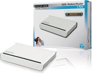 Konig ADSL ADSL2 ADSL2+ Modem / Router 4 Ports