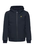 Lyle & Scott Softshell Hooded Jacket Marinblå