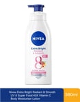 Nivea Extra Bright Radiant & Smooth Body Lotion 40X Vitamin C 8 Superfood 380ml.