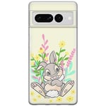 ERT GROUP Coque de téléphone Portable pour Google Pixel 7 Pro Original et sous Licence Officielle Disney Motif Thumper 004 Parfaitement adapté à la Forme du téléphone Portable, Coque en TPU