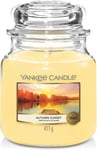 Yankee Candle Candle, Autumn Sunset, Medium