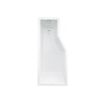 Azura Home Design - Baignoire asymétrique matik ii 150 ou 170 cm, gauche - Dimensions: 170cm