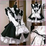 Anime Maid Kostym Lolita Klänning för Kvinnor - Cosplay Café Outfit