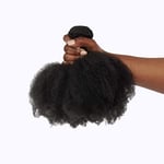 Ruka Hair Fluff 'n' Fro Bundle Extensions de cheveux 100% humains vierges à double trame qui correspondent à vos cheveux naturels, conçues pour les femmes noires, 4B/4C crépus afro texturés – 45,7 cm