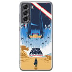 ERT GROUP Coque de téléphone Portable pour Samsung S21 FE Original et sous Licence Officielle Star Wars Motif 034 Parfaitement adapté à la Forme du téléphone Portable, Coque en TPU