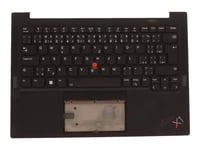 Chicony - Erstatningstastatur For Bærbar Pc - Med Trackpoint - Bakbelysning - Tsjekkisk/Slovakisk - Fru - Med Toppdeksel - For Thinkpad X1 Carbon Gen 9 20Xw, 20Xx