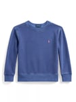 Ralph Lauren Kids' Cotton Blend Sweatshirt, Light Navy