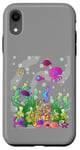 iPhone XR Beautiful coral reefs and fish in the sea, Underwater Scene Case