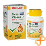 WALMARK Mega Vitamin D Forte 4000IU 60 Capsules Immunity Bone Teeth Support