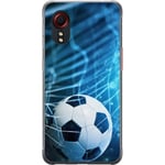 Samsung Galaxy Xcover 5 Transparent Mobilskal Fotboll