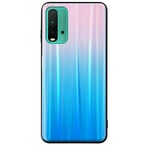 Coque pour Xiaomi Redmi 9T et Poco M3 Holographique Brillant Rose et bleu