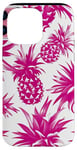 Coque pour iPhone 14 Pro Max Festive Tropical Ananas Coque de téléphone Motif Noël