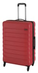 Featherstone 4 Wheel Hard Large Suitcase - Red